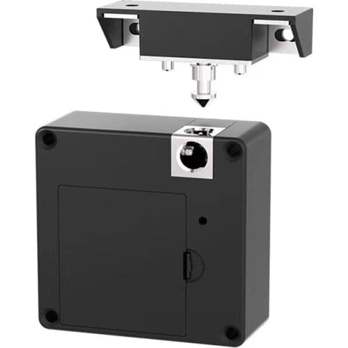 2021 New Smart Drawer Lock Intelligent Cabinet Locker Lock ID Card/TT Lock APP Unlock Electronic Furniture Wooden Door Knit