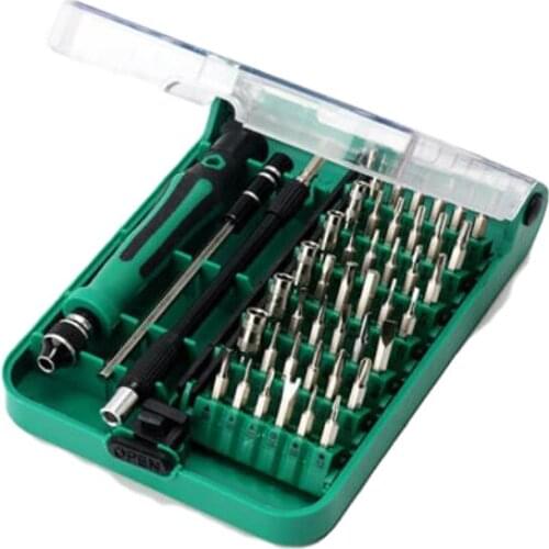 45 In 1 Screwdriver Bit Set Repair Tools Kit Box Orx Slotted Hex Magnetic For Notebook Laptop Pc Camera Watch Phone