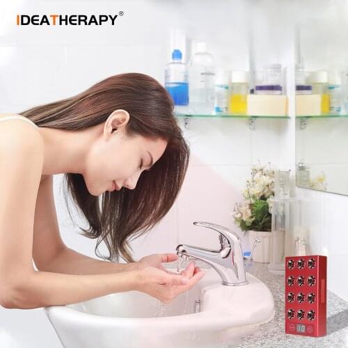 Battery Rechargeable Red Light Therapy Flashlight 630nm 660nm 850nm led therapy light red near infrared handheld