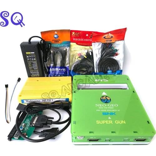 Arcade Game Board 161 in 1 CBOX MVS SNK NEOGEO CMVS Motherboard Jamma Converter USB SS SNK Gamepad Joypad Interface SQ Arcade