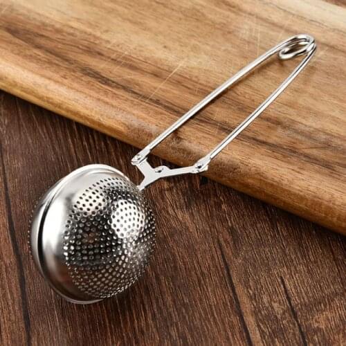 Tea filter stainless steel strainer tea infuser basket tea mesh ball tea leaves holder tea mesh tea ball tea infuser