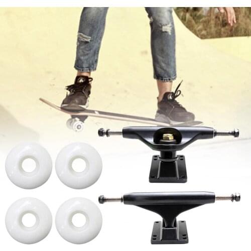 5inch Wear-resistant Skateboard Truck Wheels Assembly Bracket Parts Kit Skateboard Truck Gravity Casting Perfusion Bridge Tools