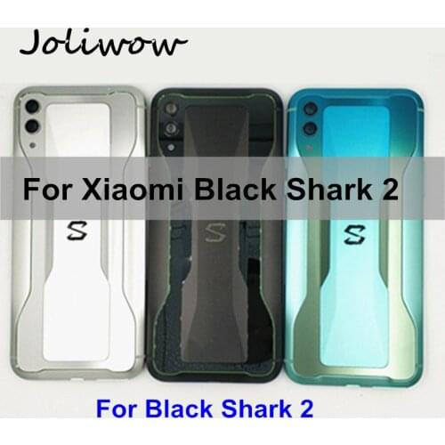 6.39" For Xiaomi Black Shark 2 Back Battery Cover Door Housing case parts for Black Shark 2 Battery Cover with Camera Lens