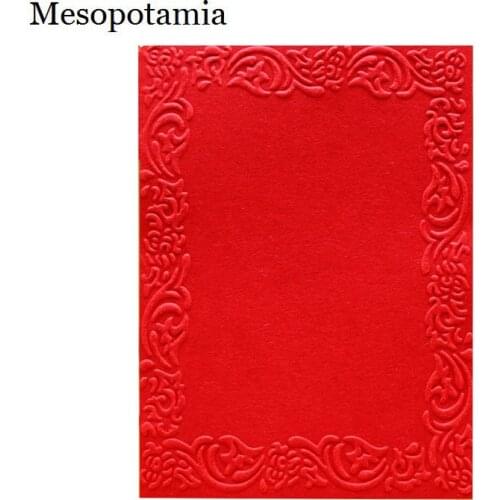 DIY Scrapbooking Petals Leave Embossing File Templates Photo Card Making Plastic Template Garden Crafts Sewing Embossing Folders