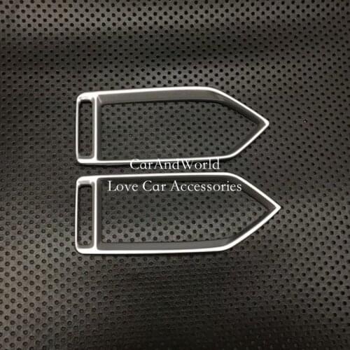 Left right air condition Outlet Vent Cover For Mazda CX-5 CX5 2017 2018 Interior Central Panel Trim CX 5 Car-styling Accessories