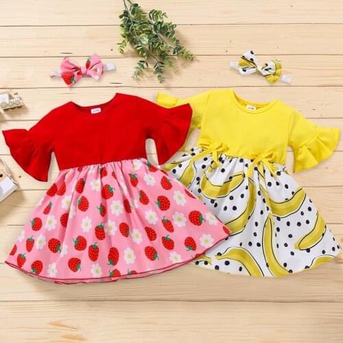 Baby Infant Girls Clothes Set Fashion Sweater Newborn 1-3 Year Party Lovely Princess Girls Clothing Headband+Dress Girl Outfits