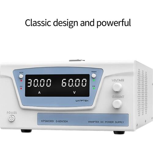 60V 30A KPS6030D 1.8KW DC Regulated Switching Power Supply High-power DC Power Supply High-precision Four Digits OPP OCP C.V C.C