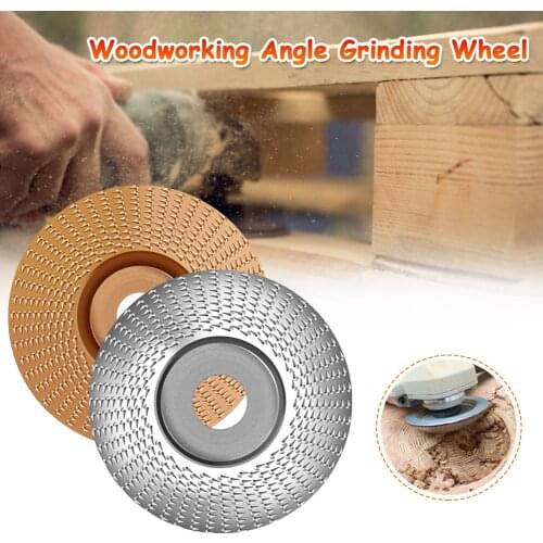 Angle Grinding Wheel Woodworking Grinding Wheel Rotary Disc Sanding Wood Carving Tool Abrasive Disc Tools For Angle Grinder