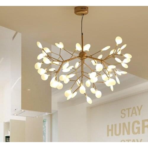 Modern LED chandelier living room suspended lighting loft home deco fixtures restaurant bedroom hanging lights