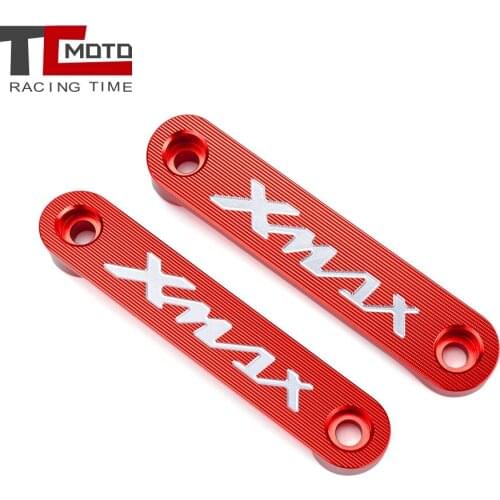 TCMOTO XMAX300 Motorcycle Front Axle Copper Plate Fender Decorative Cover For Yamaha XMAX 300 2017-2020 X MAX X-MAX Accessories