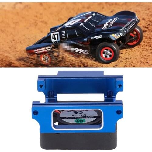 Traxxas Slash 4x4 2wd Remote Control Car With Aluminum Installation Fan High-speed Radiator Cooling Radiator With I6o8