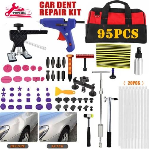 Paintless Dent Repair Tool Hail Dent Removal Kit auto Dent Pullers Repair Hail Damage Remover Tool Car Body Repair Kit