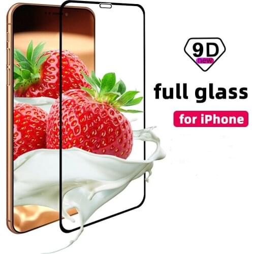 Tempered Glass Screen Protector for iPhone 12 11 Pro Max SE 2020 Pro 10 X XR XS 8 7 Plus Saver Verre Trempe 6s Vitre Protection