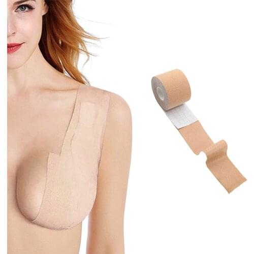 1 Roll 5M Women Breast Nipple Covers Push Up Bra Body Invisible Breast Lift Tape Adhesive Bras Intimates Sexy Bralette Pasties