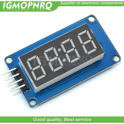 1pcs 4 Bits TM1637 Red Digital Tube LED Display Module & Clock LED IGMOPNRQ