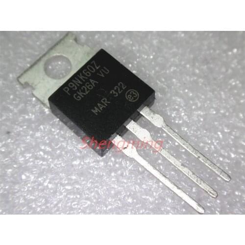 10PCS P9NK60Z STP9NK60Z TO-220