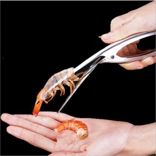 304 Stainless Steel Shrimp Peeler Practical Shrimp Peeling Tongs Pippi Shrimp Crayfish Kitchen Tools