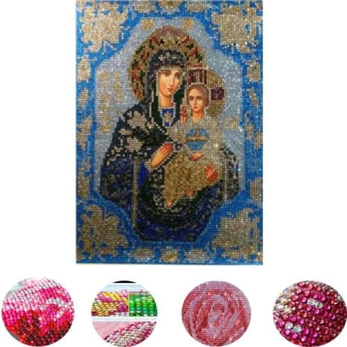 2019 new 5D crystal Round diamond painting diy diamond painting embroidery Home Decor dimond mosaic religious for people gift ZX