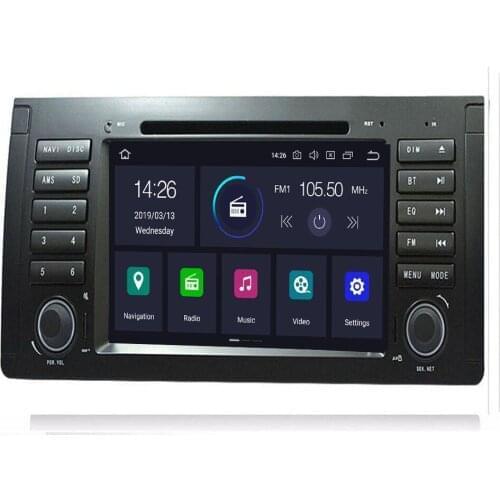 ROM 64GB Android 10.0 Auto Radio For BMW E39 X5 E53 Octa Core RAM 4GB GPS Car Multimedia Player DSP DVD USB FM Camera