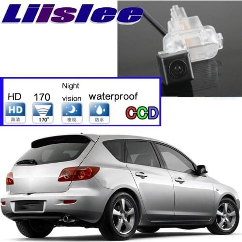 Car Camera For Mazda 3 Axela Hatchback 2013~2015 High Reverse Rear View Back Up Camera For PAL / NTSC | CCD with RCA Connector
