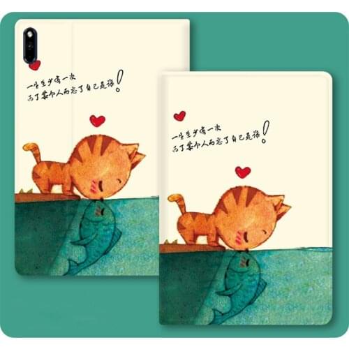 Tablet Cover For Huawei Matepad 10.4 Case Leather Stand Smart Cover Shell Coque For Huawei MatePad 10.8 10.1 8.4 inch Case Funda