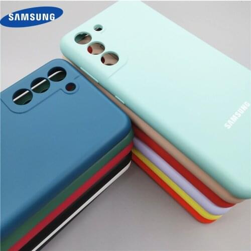 S21 Plus Ultra 5G Case Mobile Phone Cover For Samsung Galaxy S21+ S21 S21U Silky Soft-Touch S21Ultra S21Plus Silicone Shell