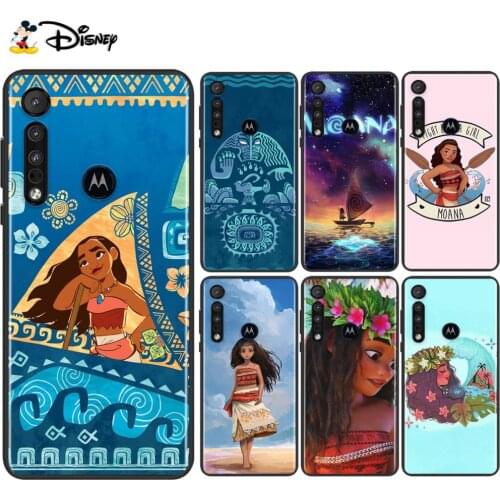Disney Moana For Motorola Edge G Stylus ONE Fusion Marco Hyper G9 G8 E7 E6 Plus PLAY Power Lite Phone Case