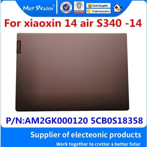 NEW LCD Rear Lid Back LCD Top Cover Pink A shell For Lenovo 2019 xiaoxin 14 air S340 -14 S340-14API IWL AM2GK000120 5CB0S18358