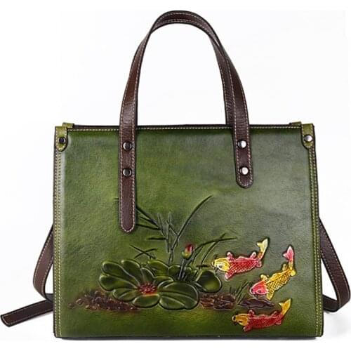 2020 New Real Cowhide shoulder bag famous brand large capacity wild handmade handbag luxury handbag high quality messenger bag