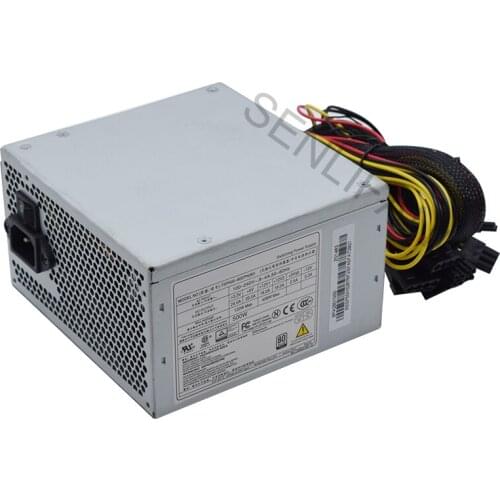 Original ATX 500W Switching Power Supply 100-240V~,8-4A,50-60Hz FSP500-60EPN FSP500-60EPN(80)