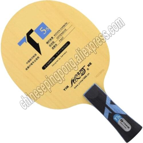 Original yinhe T5S T6S T7S T8S table tennis balde carbon blade fast attack with loop ping pong game