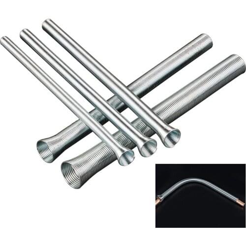 5PCS Manual Spring Pipe Bender Copper Tube Forming Machine PVC Electrical Wire Bending Hand Tool 5/8 "2/1" 8/3 "16/5" 4/1 "