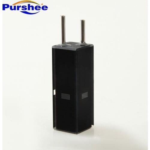 Light resistant quartz fluorescence flow cuvette with stainless tube(80ul)