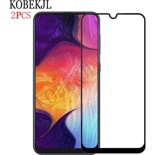 For Samsung A20 Glass Screen Protector Samsung Galaxy A20 2019 A 20 SM-A205F A205 A205F Tempered Glass Full Cover Glass Film 6.4