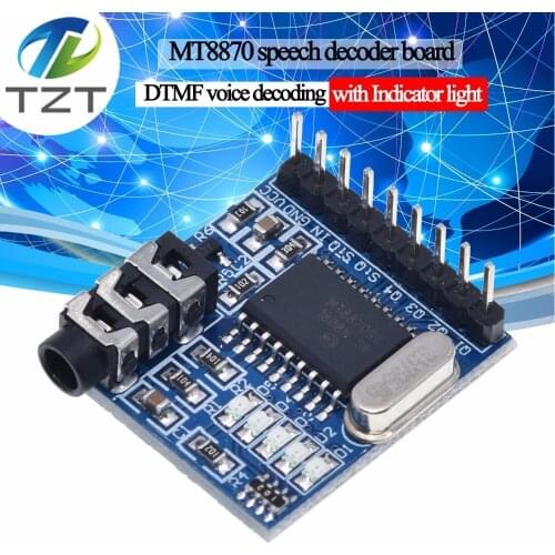 TZT wholesale 1pcs MT8870 DTMF Voice decoding module phone module