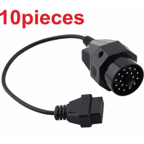 OBD OBD II Adapter for BM-W 20 pin to OBD2 16 PIN Female Connector e36 e39 X5 Z3 for BM-W 20pin