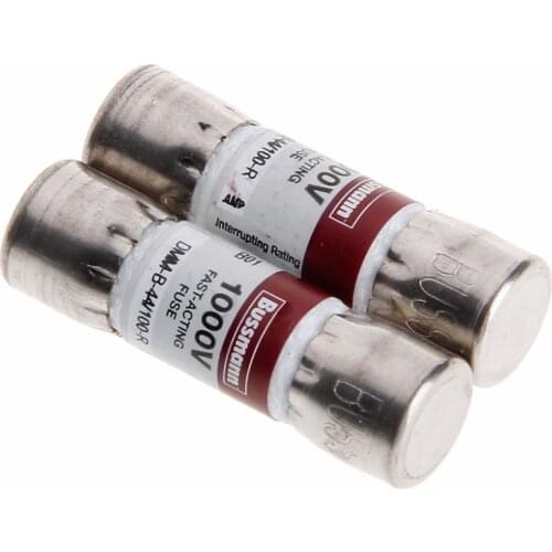 2PC DMM-B-44/100 10x35MM 44MA 1000VAC/DC Buss Fuse For Fluke Multimeter