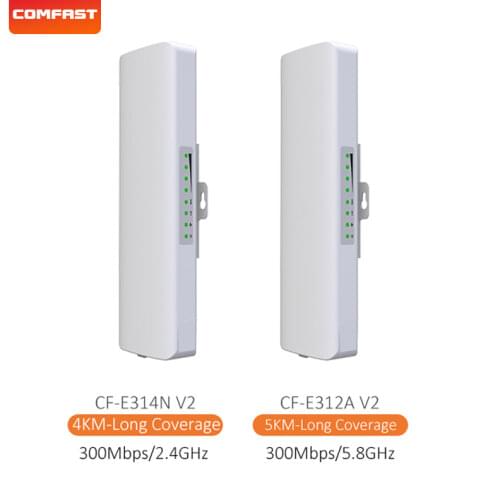 300Mbps wifi Router Bridge wireless Outdoor ethernet CPE Signal Extender amplifier For Long Range IP Camera Project transmission