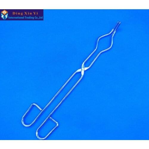 35CM Crucible tongs chromium plating process The laboratory with the crucible tongs