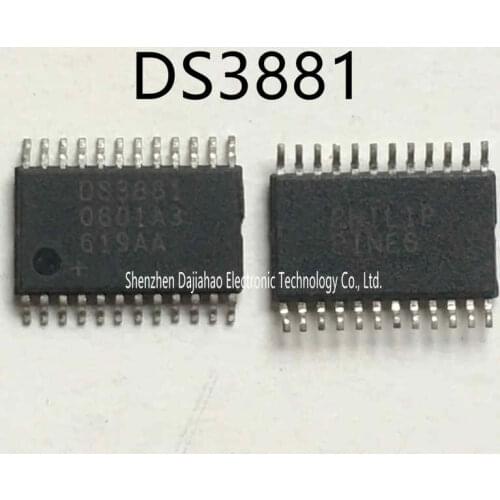 5pcs DS3881 DS3881E+C [M] IC CCFL CONTROL 24TSSOP chips