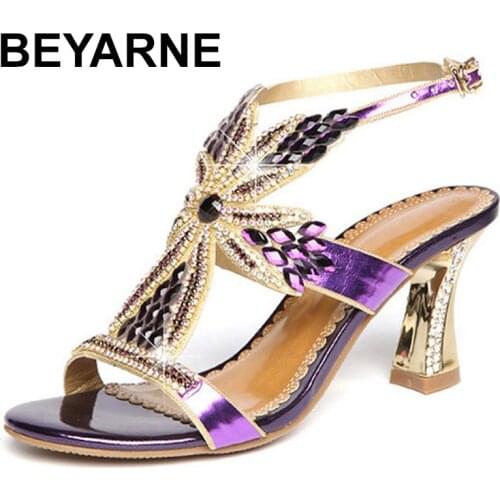 BEYARNE Women's Open Toe Shoes