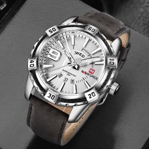 NAVIFORCE Brand New Luxury Mens Analog Digital Watches Sports Mens Army Military Watch Mens Quartz Clock Relogio Masculino