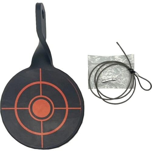 Dia 8cm Shooting Target Stainless Steel Target Hunting Catapult Paintball Archery Bow Training Target Hunting Accessories