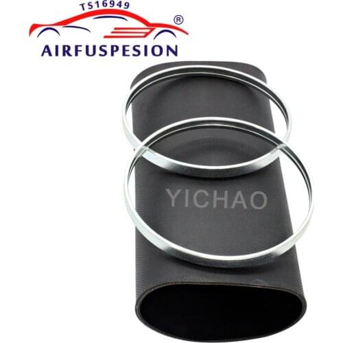For Mercedes W211 Rear Rubber Sleeve with rings Pillows Air Suspension Repair Kit Bladder 2113200925 2113200725 2113200825