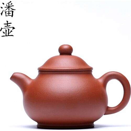 Pot TaoRen authentic yixing recommended undressed ore household teapot kung fu tea set purple clay pot pan qing cement