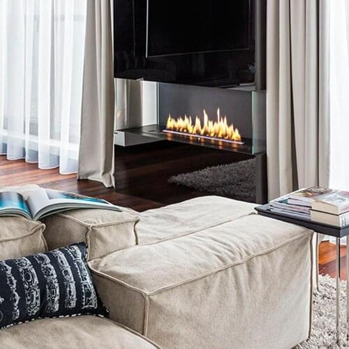 Inno living fire 36 inch zwave fireplace ethanol kamin mit fernbedienung