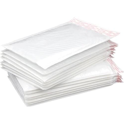 140x160mm White Foam Envelope Bag Different Specifications Mailers Padded Shipping Envelope With Bubble Mailing Bag
