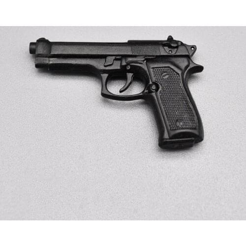 Hot Sales Classical Version 1/6 M92F Pistol Weapon Gun Of Bruce Can Be Suit Mostly Doll Figures Collectable