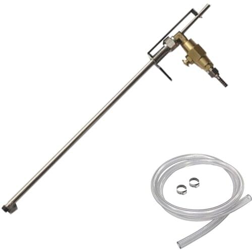 New Stainless Steel Bottle Filler Beer Gun,Home Brew, with line