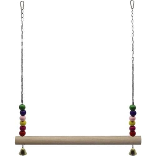 Chicken Swing Perch Stand Hanging Accessory Chicken Large Birds Canary